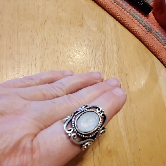 None Jewelry - Sterling Silver Ring  Opalite